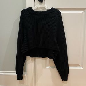 Victoria + Sophia black sweater